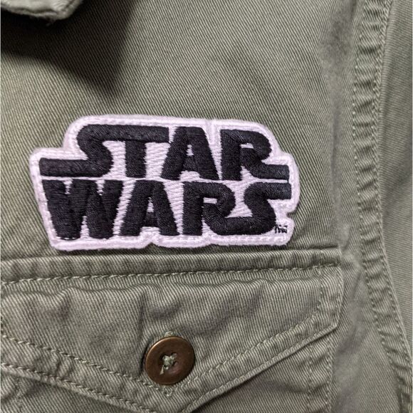 STAR WARS Stormtrooper Darth Vader Patches Military Shirt S - Picture 3 of 11